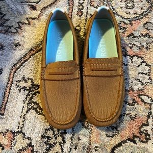 Rothys the driver cognac size 9